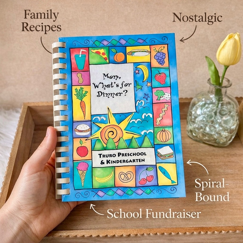 📚3 for $15 | Mom What’s for Dinner‎ Preschool Kindergarten Spiral Cookbook
